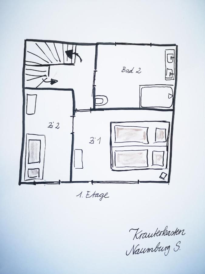 Haus Krauterkasten 萨勒河畔瑙姆堡 外观 照片
